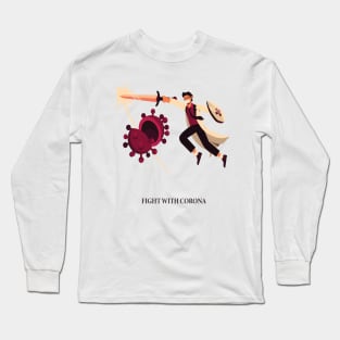 coronavirus Long Sleeve T-Shirt